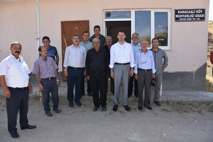 Karacaali,Kazmaca ve Kızıldere Köylerini Gezdi