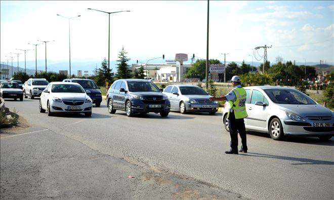 Kırıkkale-Ankara Yolunda Trafiğe Dikkat!!!
