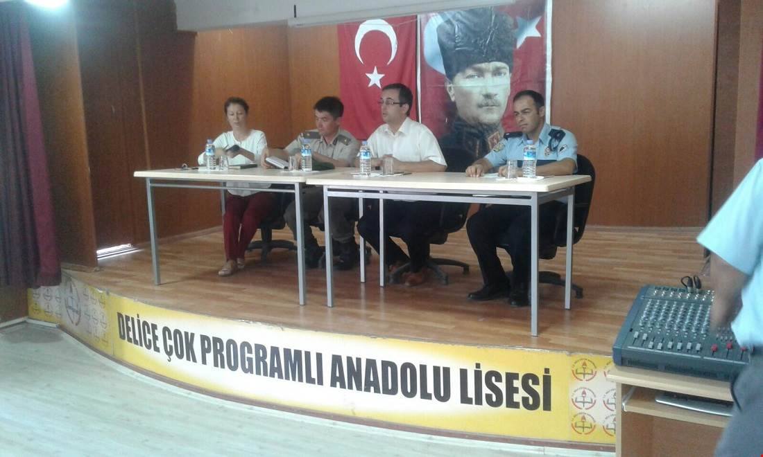 OKUL GÜVENLİĞİ VE UYUŞTURUCU TOPLANTISI
