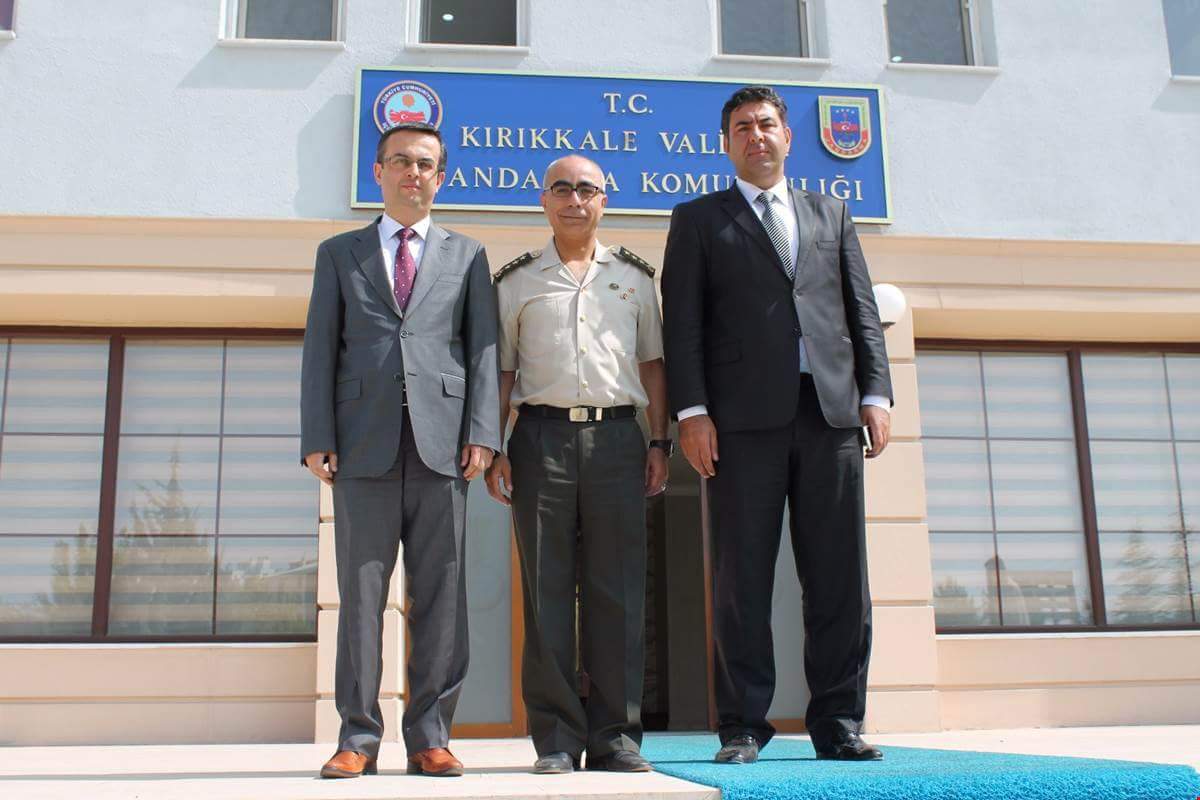 İl Jandarma Komutanını Ziyaret Ettiler