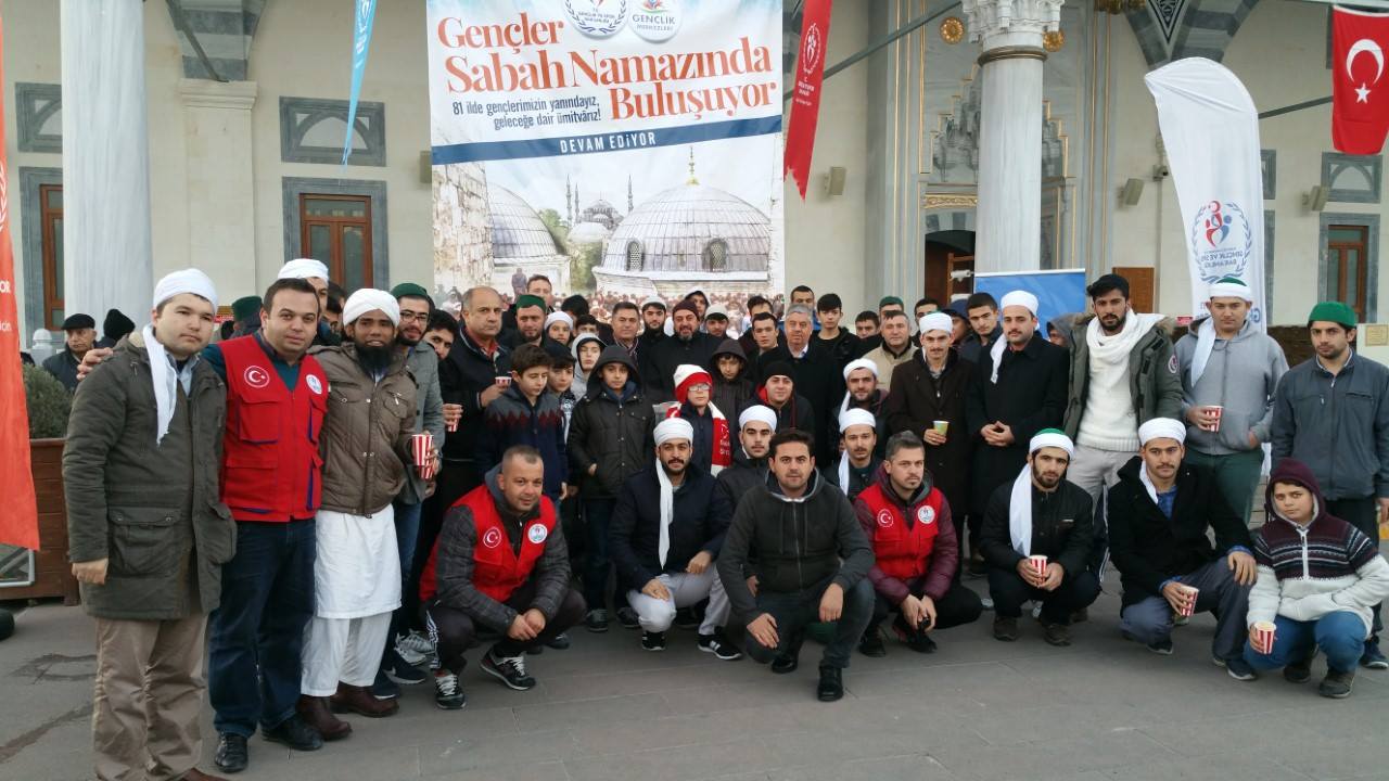 Gençler Sabah Namaz’ında Buluşuyor Projesi