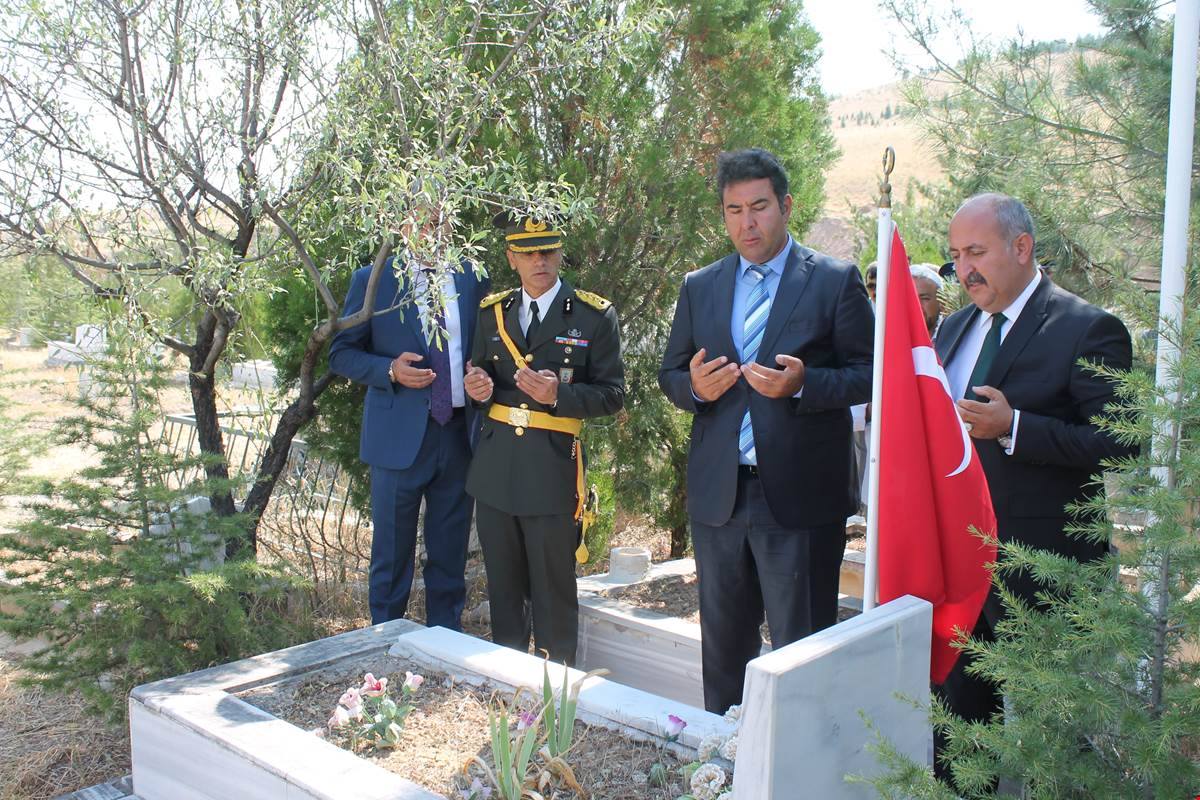 KAYMAKAM YILMAZ ŞEHİTLİĞİ ZİYARET ETTİ