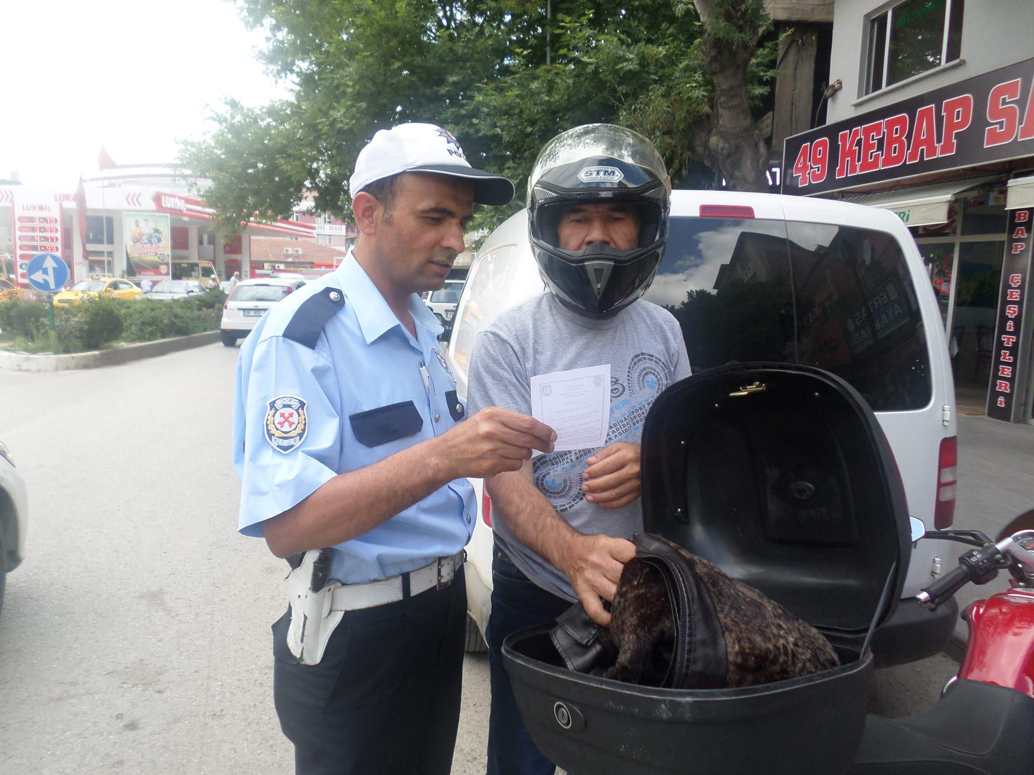 Emniyetten Kask Uygulaması