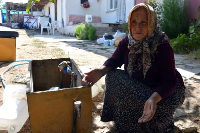 AŞAĞI MAHMUTLAR’DA SU SIKINTISI
