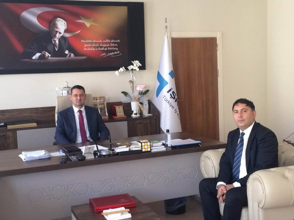 Vali Haktankaçmaz İş Kur’u Ziyaret Etti