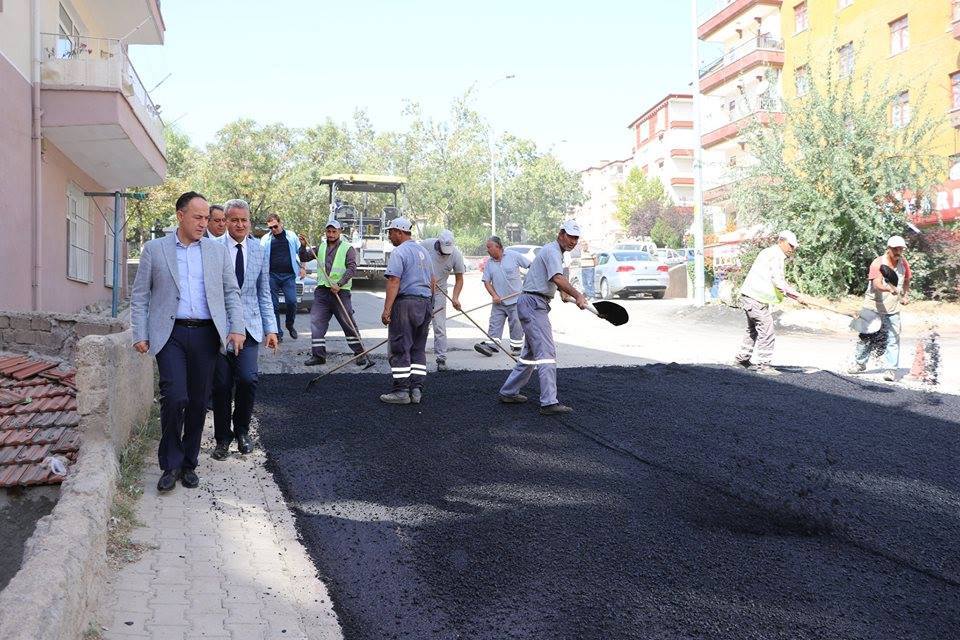 Asfalt Çalışmaları Devam  Ediyor