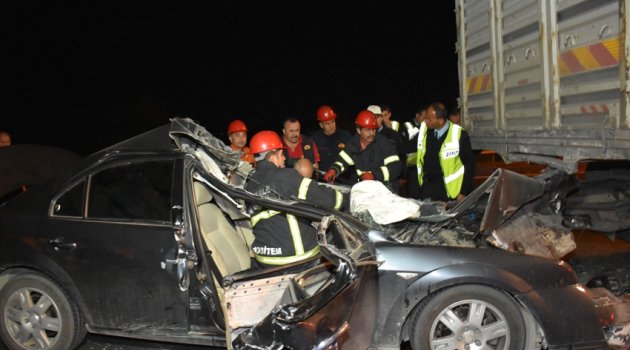KIRIKKALE’DE FECİ KAZA 2 ÖLÜ