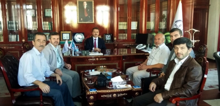 AKÇED Yönetimi İl Müftüsü Yıldırım’ı Ziyaret Etti