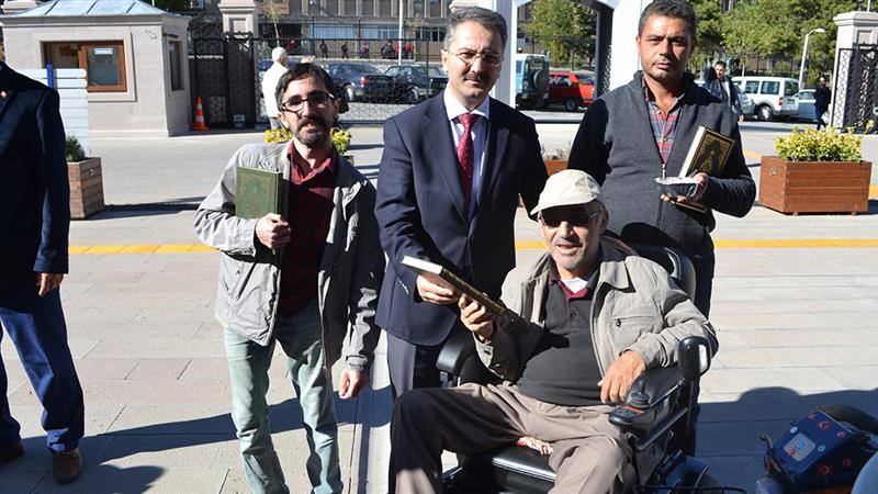 Nur Camiinde Cami-Engelli Buluşması Tertip Edildi