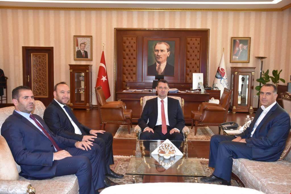 Nuh Dağdelen Vali Haktankaçmaz’ı Ziyaret Etti
