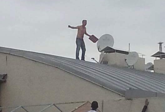 Kırıkkale Zafer Caddesinde İntihar Eylemi