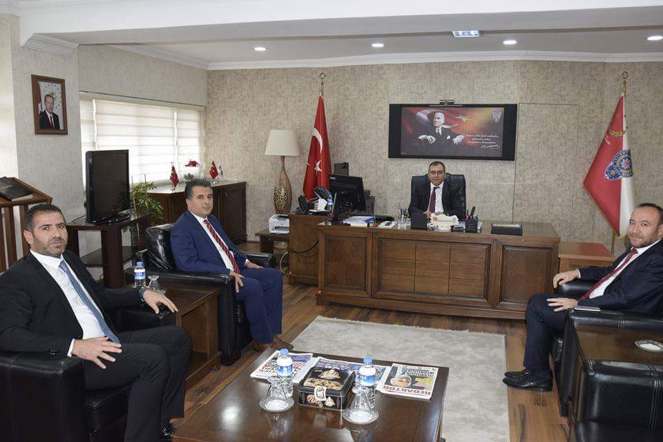 Dağdelen Emniyet Müdürü Çorumlu’yu Ziyaret Etti