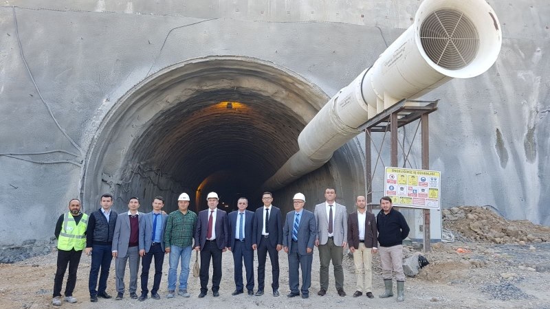 ATAR; YÜKSEK HIZLI TREN ŞANTİYESİNİ İNCELEDİ