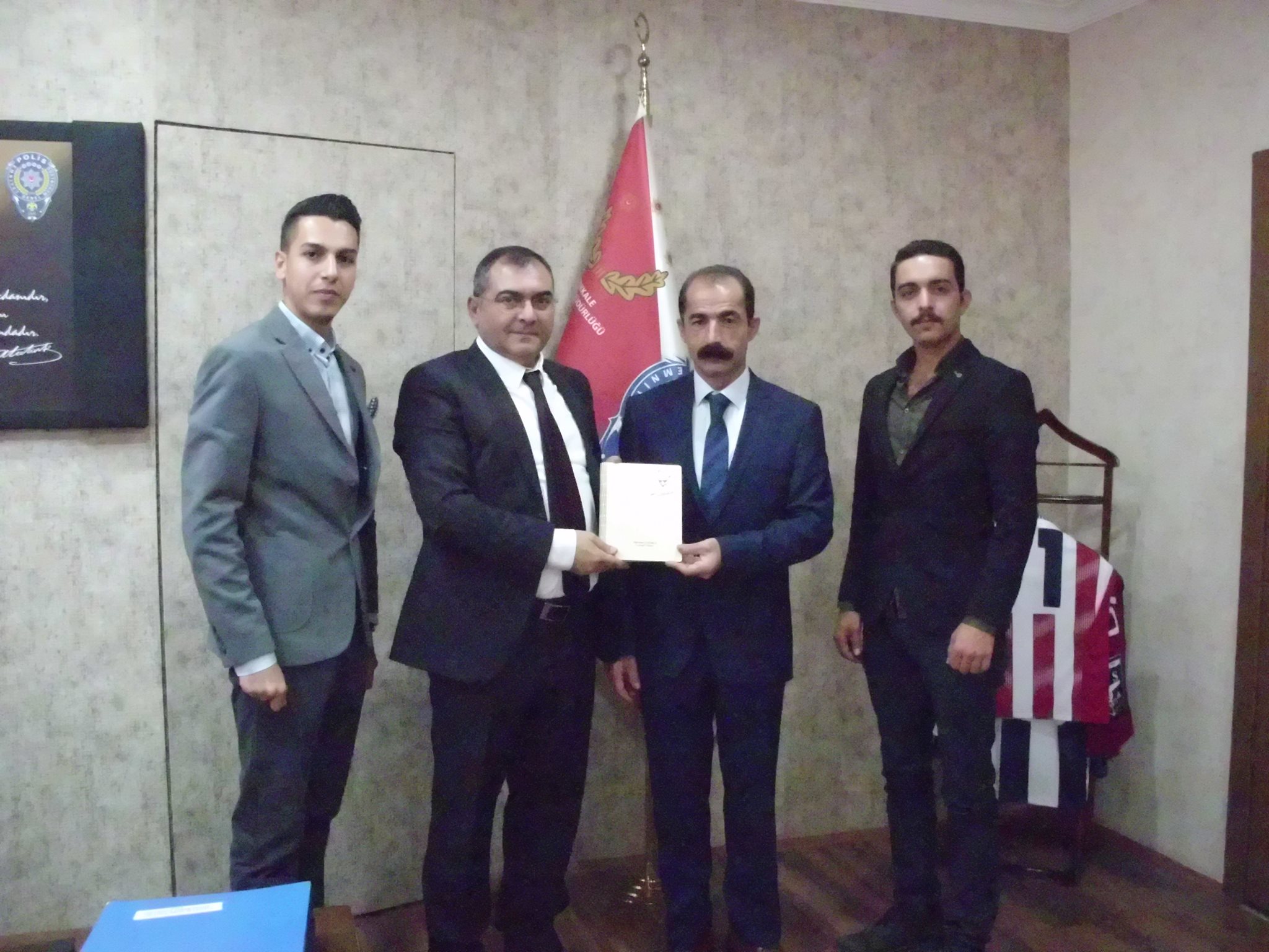 İL EMNİYET MÜDÜRÜ ÇORUMLU’YU ZİYARET ETTİK