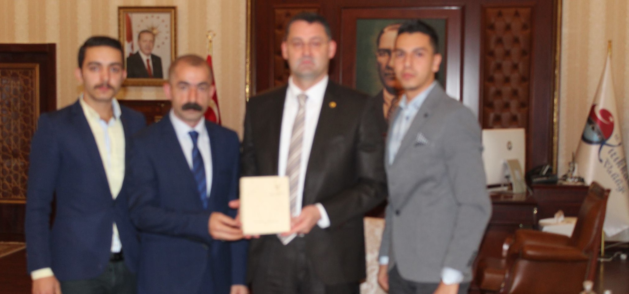 Kırıkkale Valisi Haktankaçmaz’ı Makamında Ziyaret Ettik