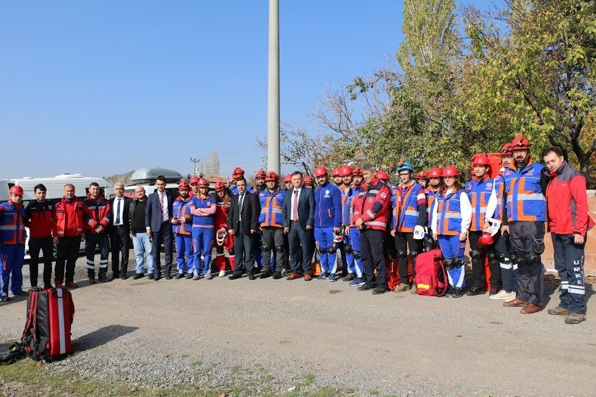 Kırıkkale’de 9.Bölge UMKE Eğitimi Verildi