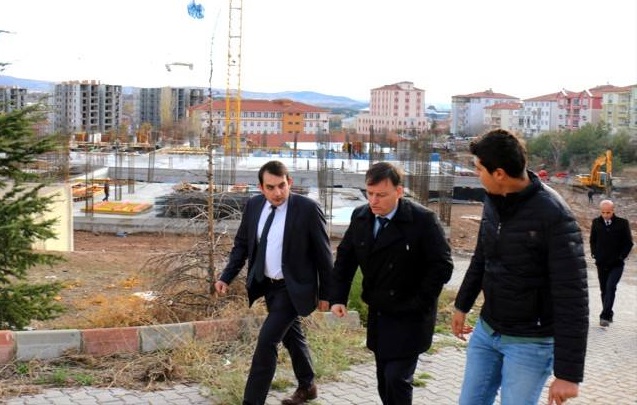 Sağlık Kompleksi İnşaatı Tüm Hızıyla Devam Ediyor