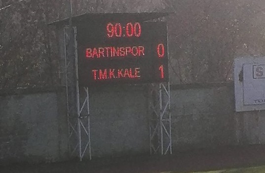 BARTINSPOR 0-1 ANADOLU KIRIKKALESPOR