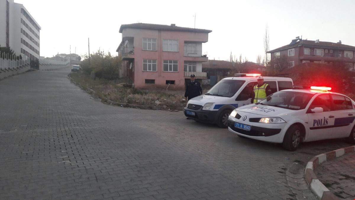 Keskin KYK Kız Yurdu Çevresinde Asayiş Uygulaması