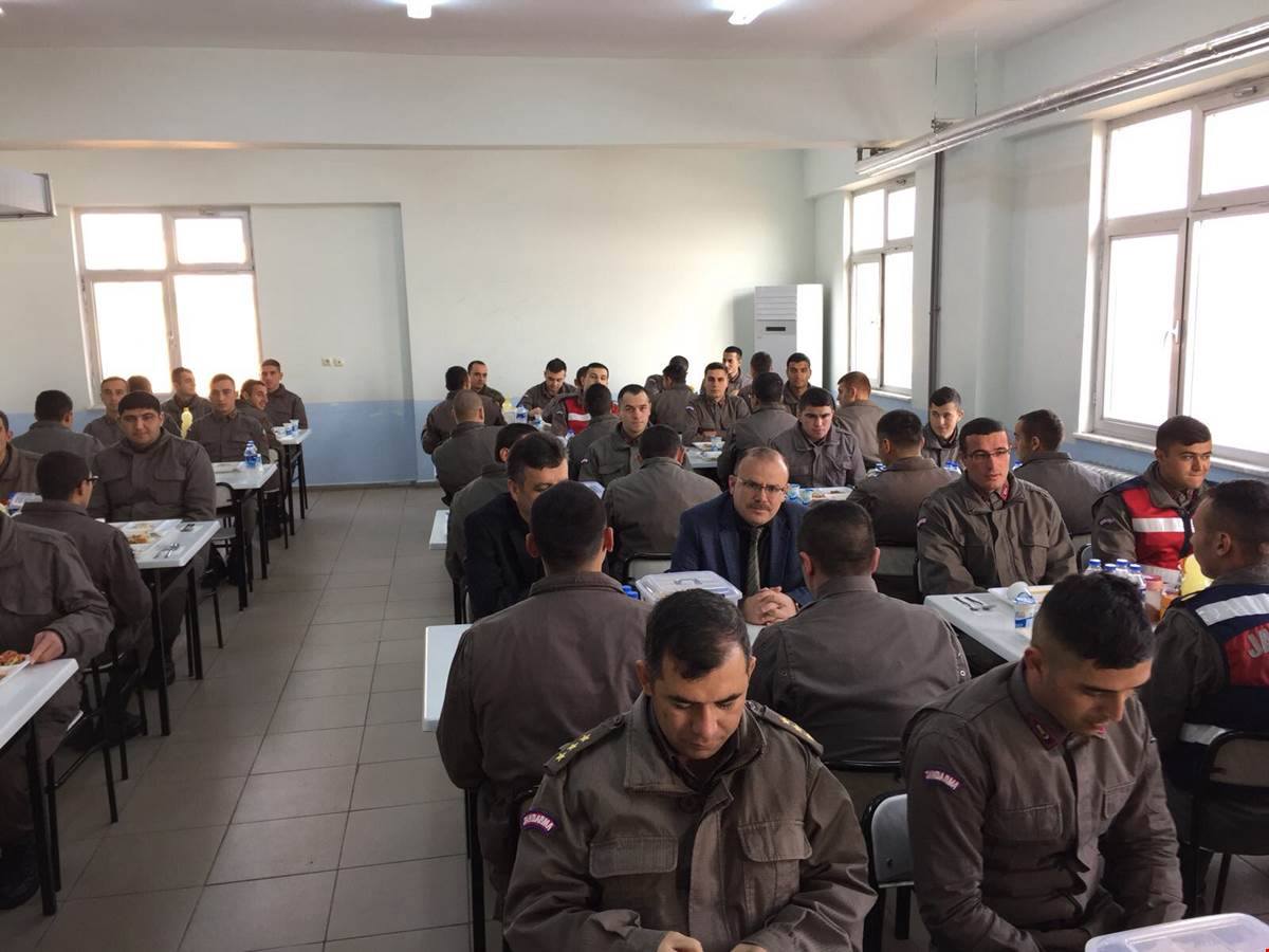 Kaymakam KÖKEN Keskin Cezaevi Jandarma Bölük Komutanlığını Ziyaret Etti
