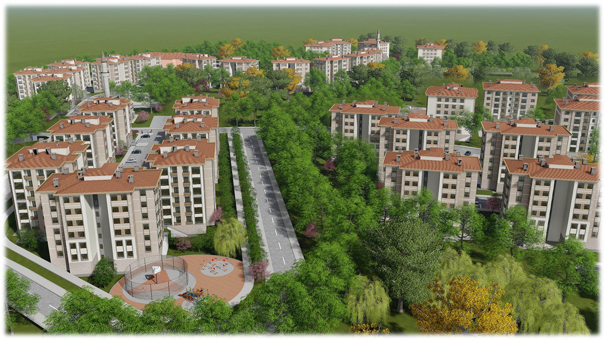 TOKİ 927 Konut ve 3 Adet Ticaret Merkezi Yapacak