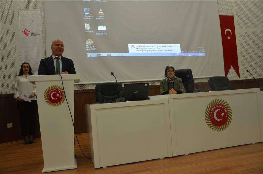 Muhtarlara Kadına Yönelik Şiddetle İlgili Seminer Düzenlendi