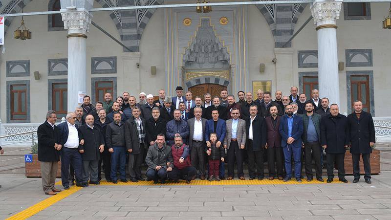 Nur Camiinde Sabah Namazı Buluşması