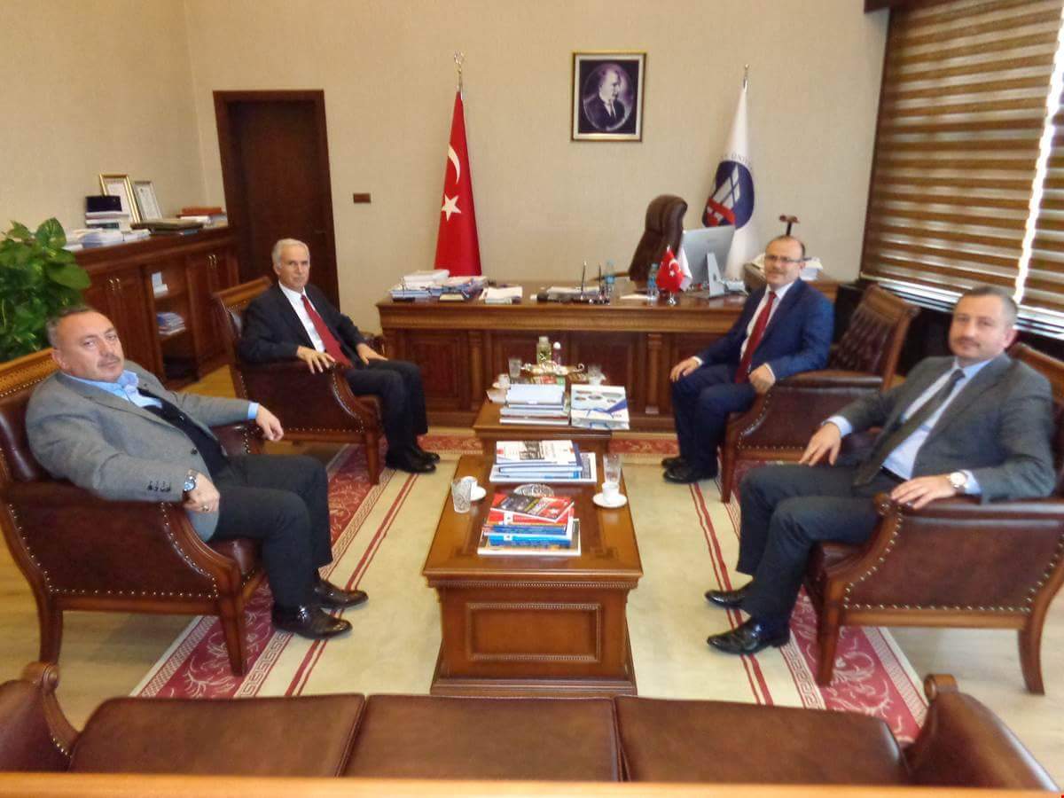 Kaymakam Köken, Rektör Yıldız’ı Ziyaret Etti
