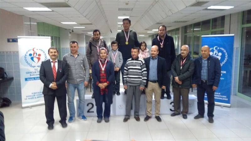 SATRANÇ İL BİRİNCİLİĞİ TURNUVASI YAPILDI