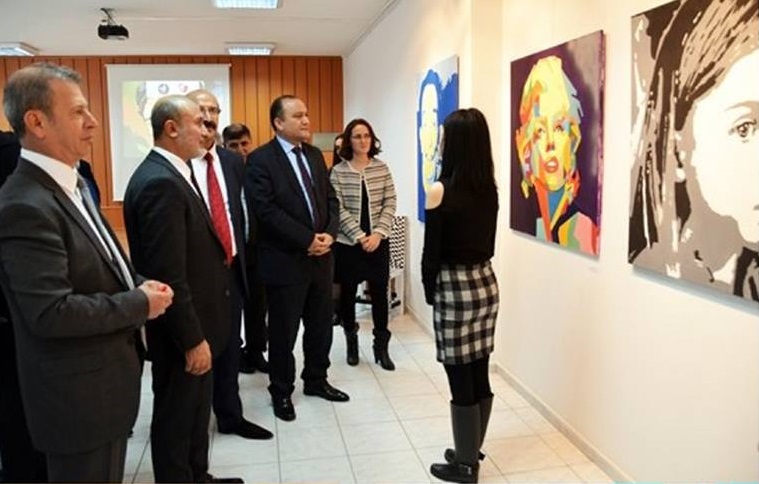 Opart-Popart Sergisi Sanatseverlerin Ziyaretine Açıldı