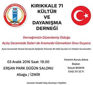 Hemşehrilerimiz Açılış Gecesinde Buluşuyor