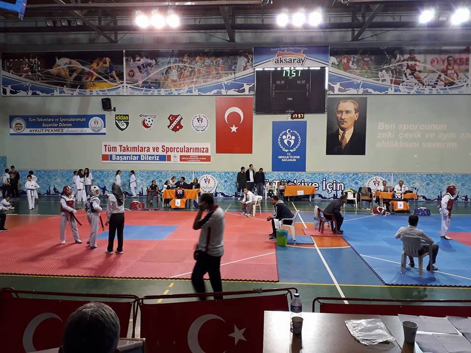 TAEKWON-DO’CULAR AKSARAY’DA BULUŞTU