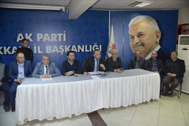 AK PARTİ’DE GÖREV DAĞILIMI YAPILDI