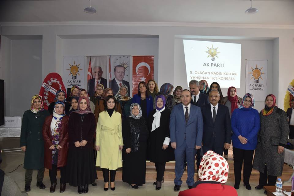 Yahşihan AKP Kadın Kolları Başkanı Türkyılmaz Güven Tazeledi