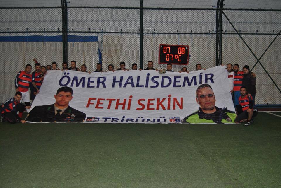DALTONLAR ŞEHİTLERİ UNUTMADI