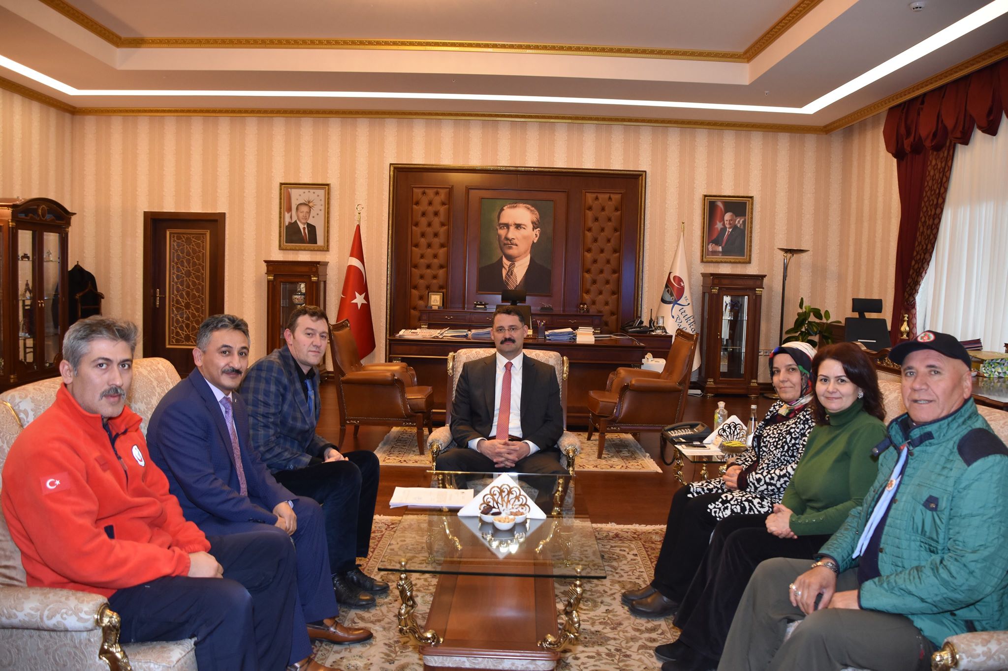 SEVİAD’TAN VALİ HAKTANKAÇMAZ’A ZİYARET