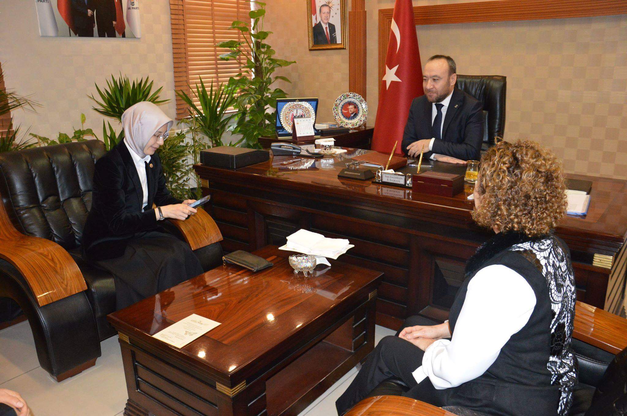 Akp Milletvekili Sema Kırcı Dağdelen’i Ziyaret Etti