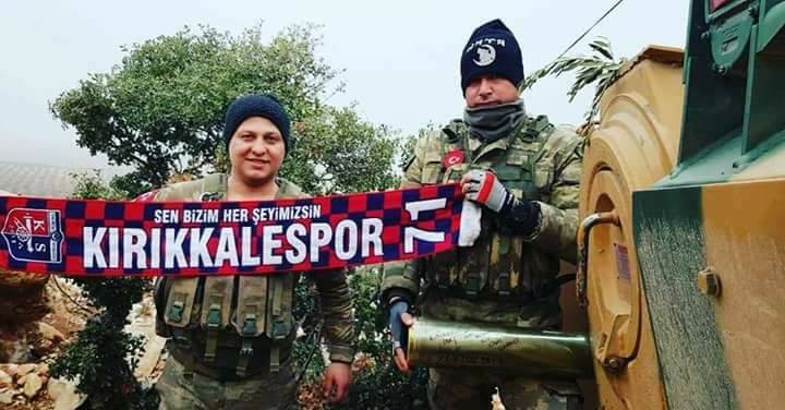 Afrin’de Kırıkkalespor Kaşkolu