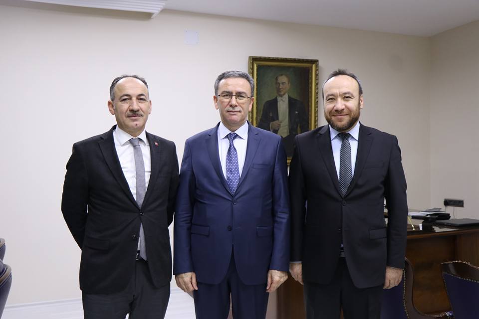 MKE GENEL MÜDÜRÜ AHMET TAŞKIN’I ZİYARET ETTİLER