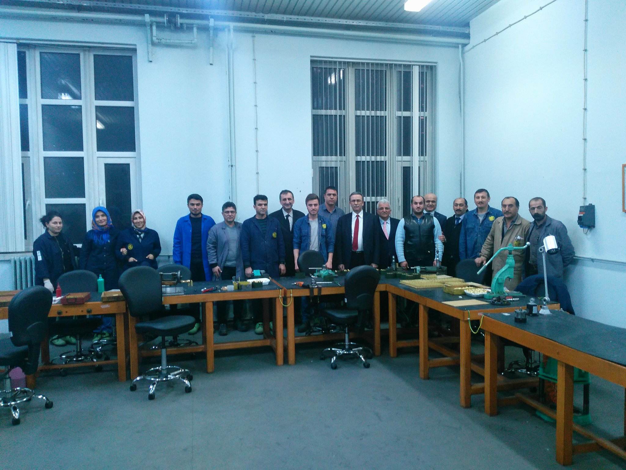 Taşkın, Mühimmat Fabrikasında İncelemelerde Bulundu