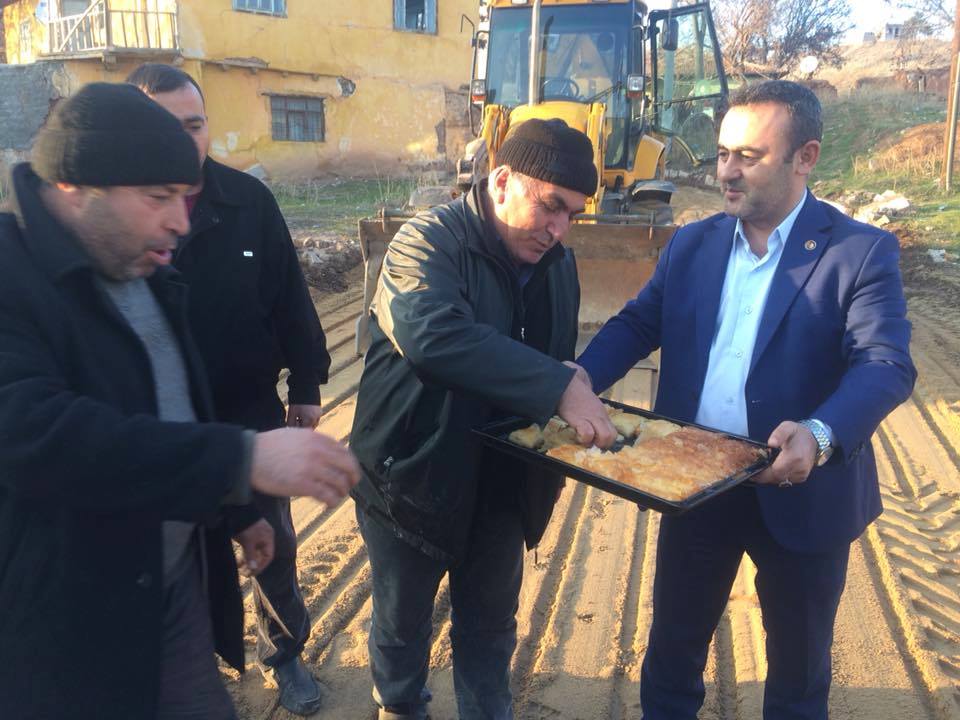 Başkan Bildik,Çalışanlarına Sulakyurt Tatlısı İkram Etti