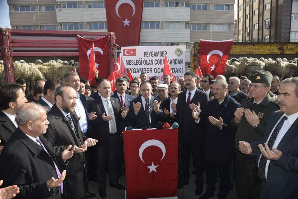 Kırıkkale’li Çobanlardan Afrin’deki Mehmetçiklere 180 Kurbanlık