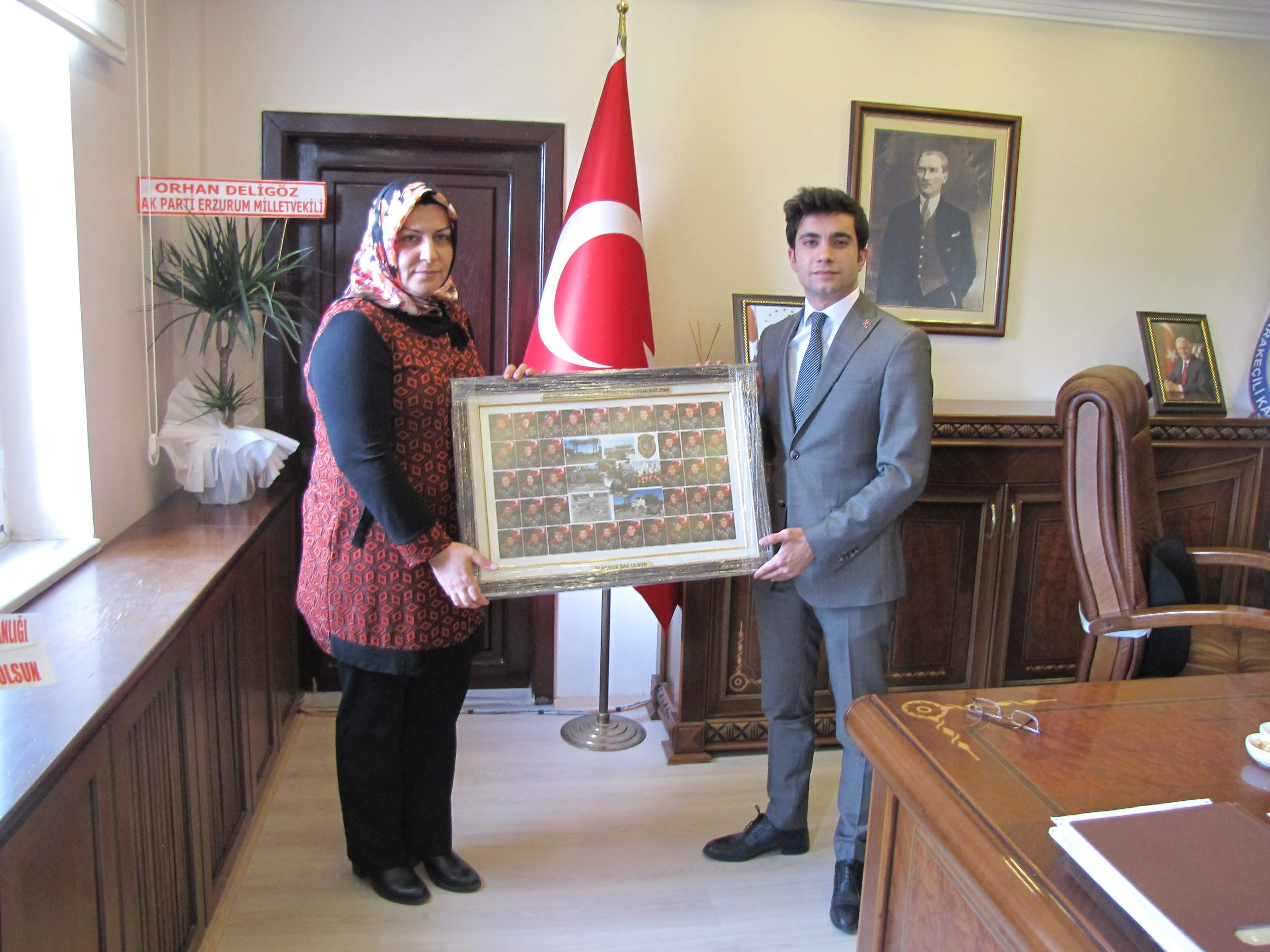 Kaymakam Köroğlu’nu Ziyaret Etti