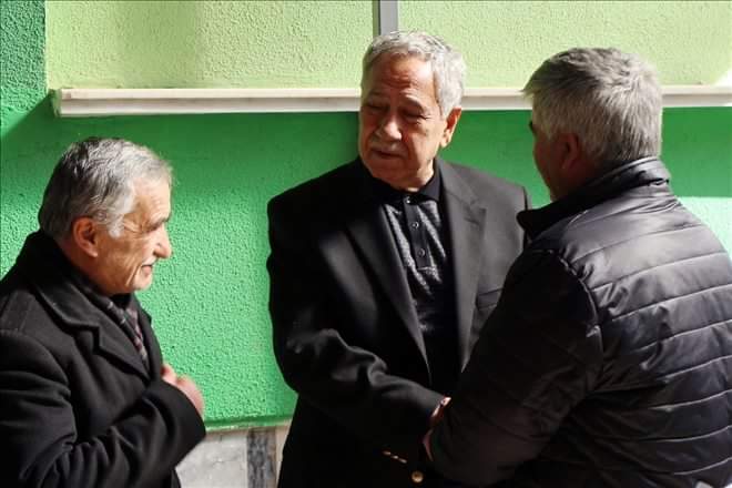 Bülent Arınç, Kırıkkale´de Cenazeye Katıldı