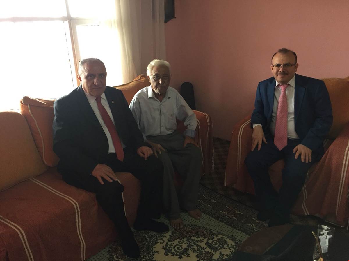 Keman Ustası Seyit ÇEVİK’i Ziyaret Ettiler