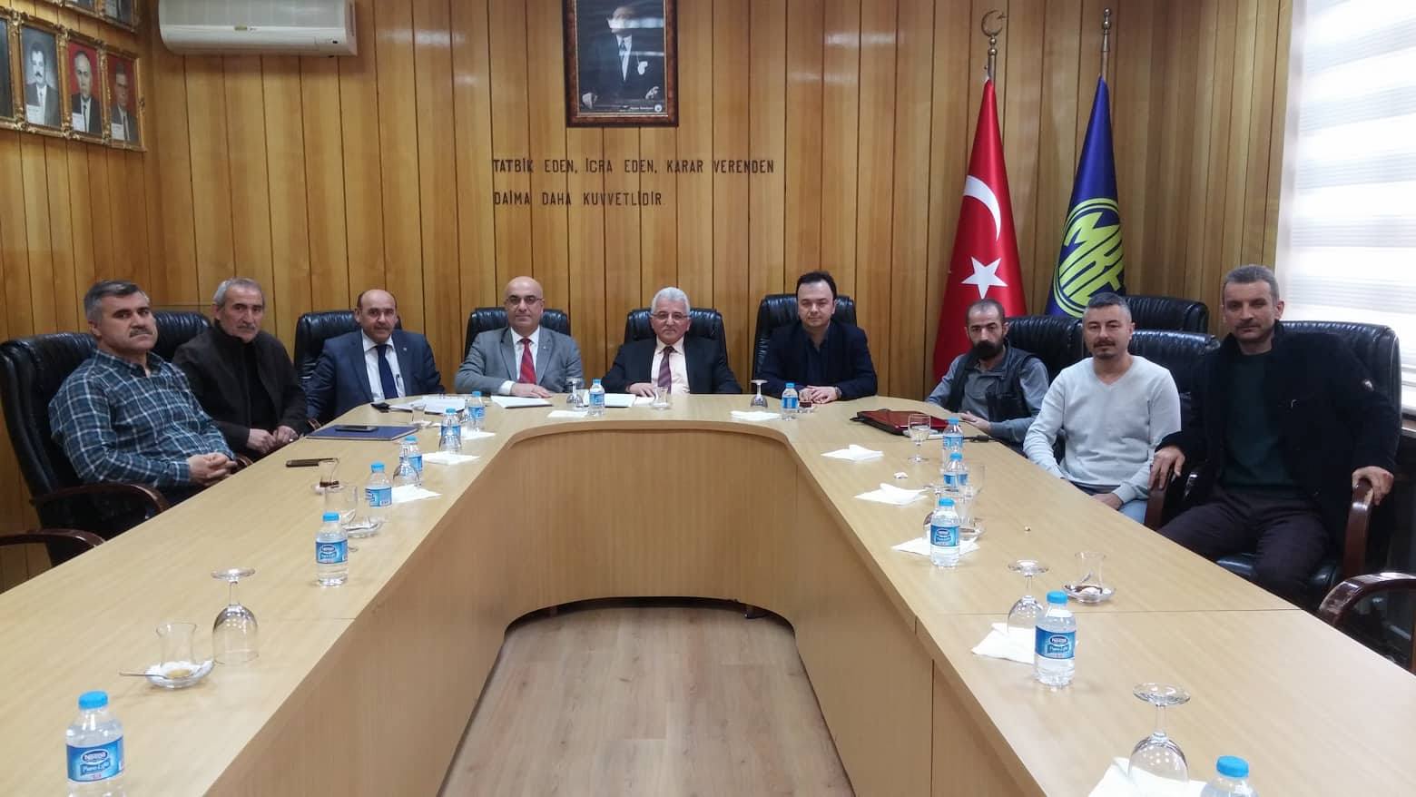 YENİ YÖNETİM İLK TOPLANTISINI YAPTI