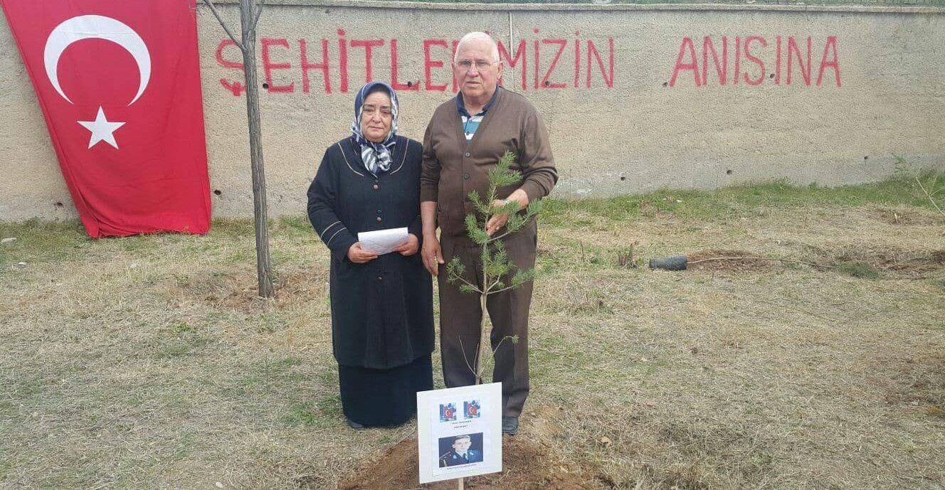 Afrin Şehitleri İçin Fidan Diktiler