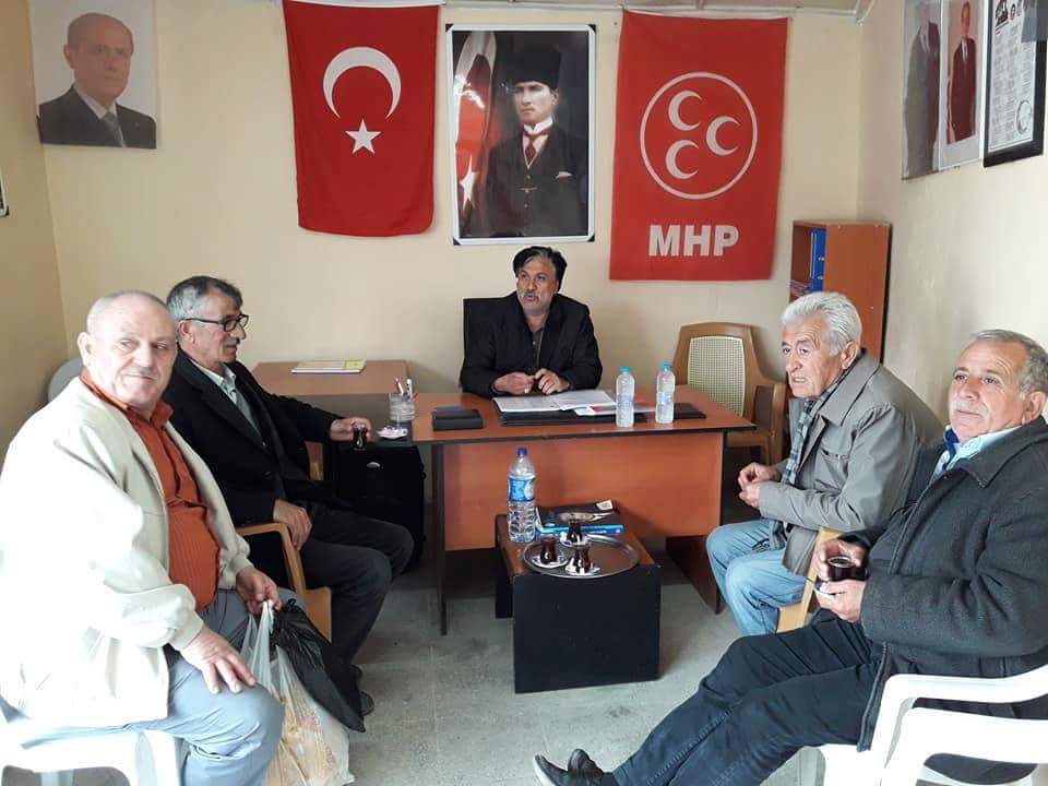 45 Yıllık CHP’li Gürbüztürk MHP’li Oldu