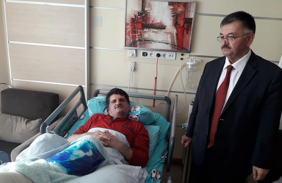 BAHŞILI BELEDİYE BAŞKANI UYAR AMELİYAT OLDU
