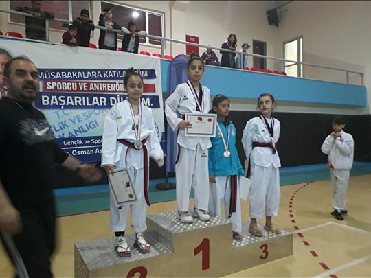 EYLÜL ÖZTÜRK TAEKWONDA’DA ALTIN MADALYA KAZANDI